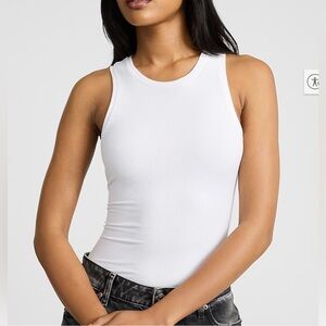Express White Tank Top